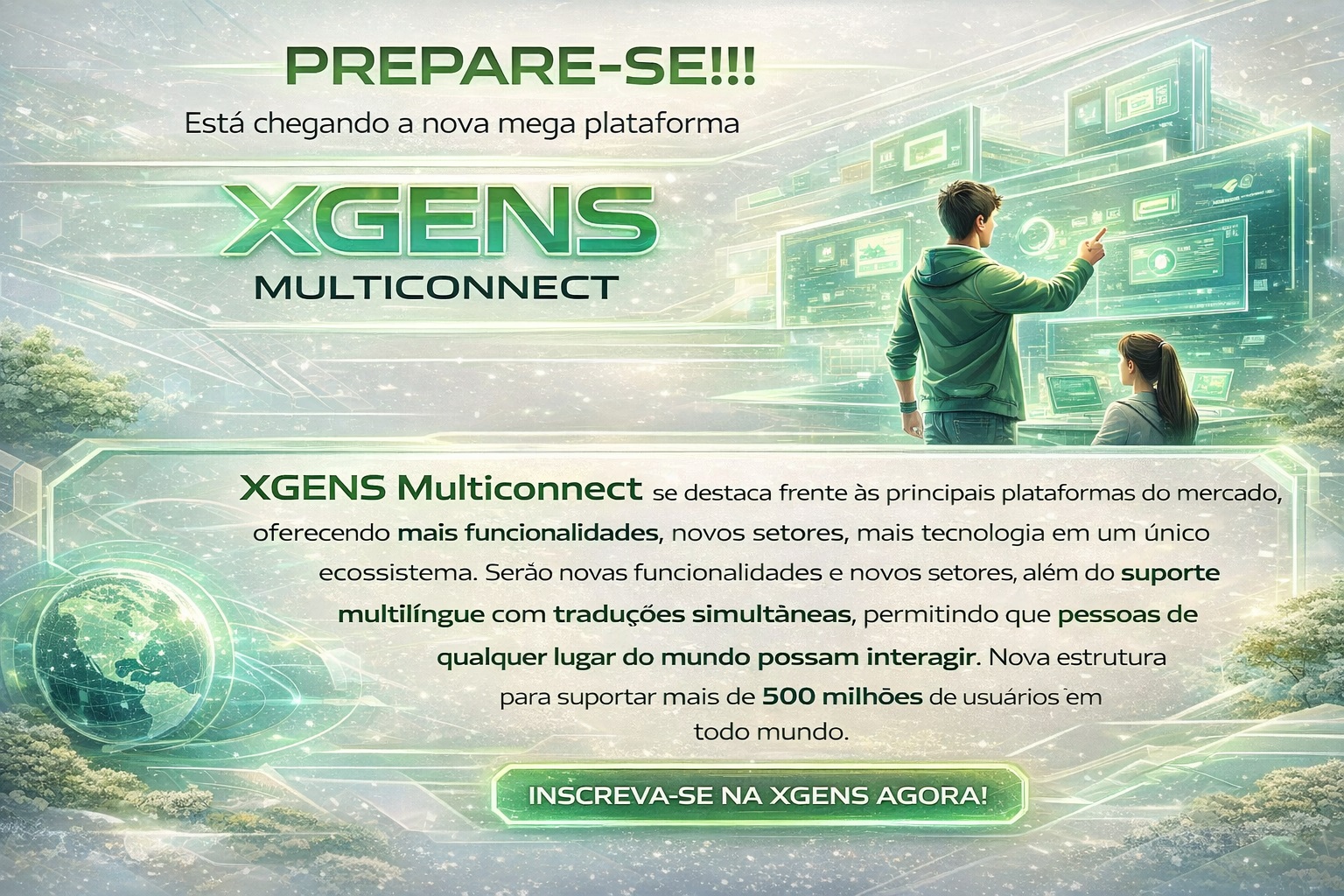Xgens Multiconnect — A Plataforma que Conecta o Brasil